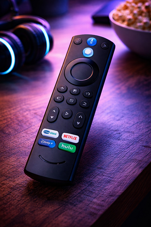 services page television section graphic - tv remote control